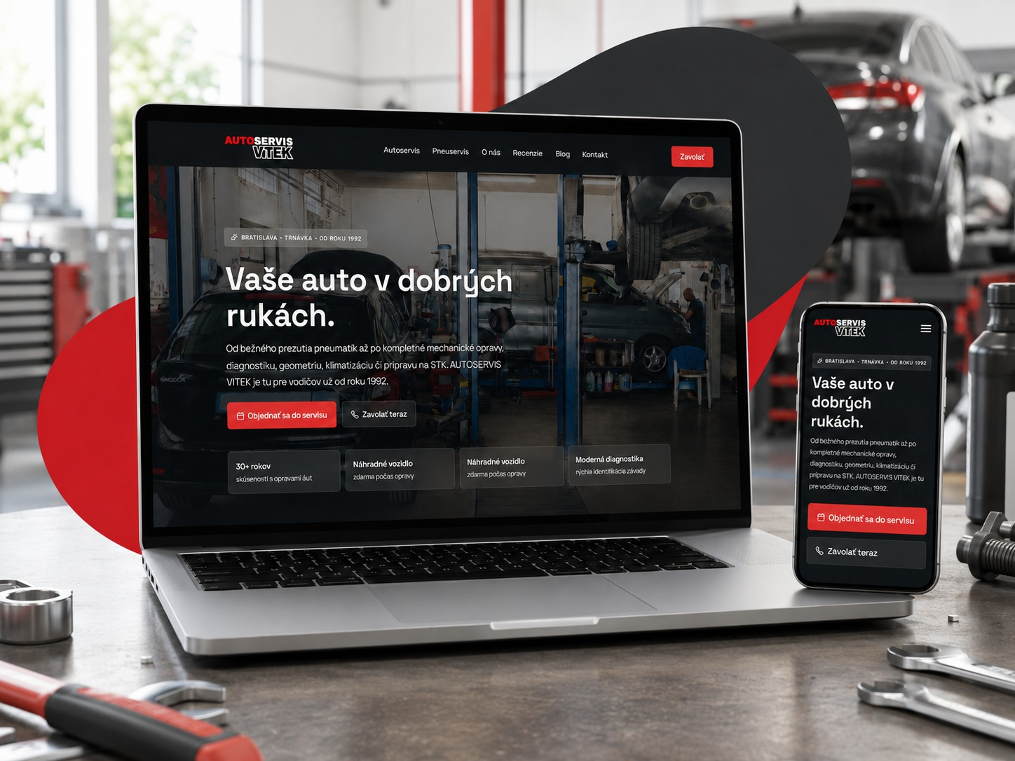 Web Autoservis Vitek