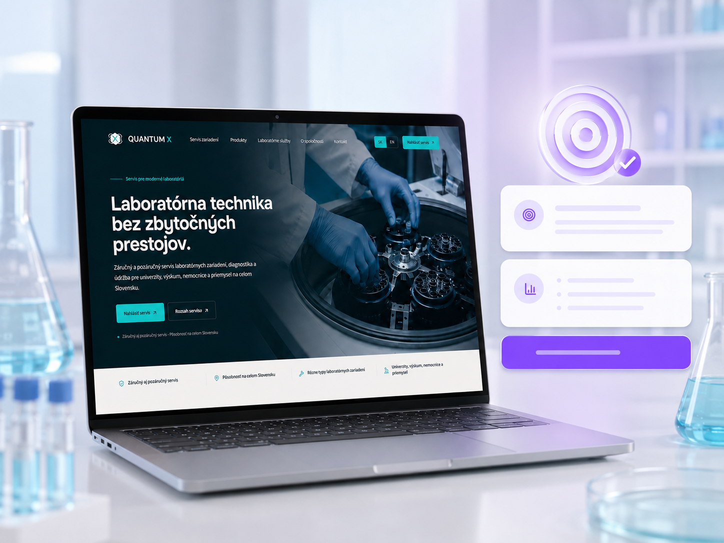 Quantum X – strategická architektúra webu na mieru