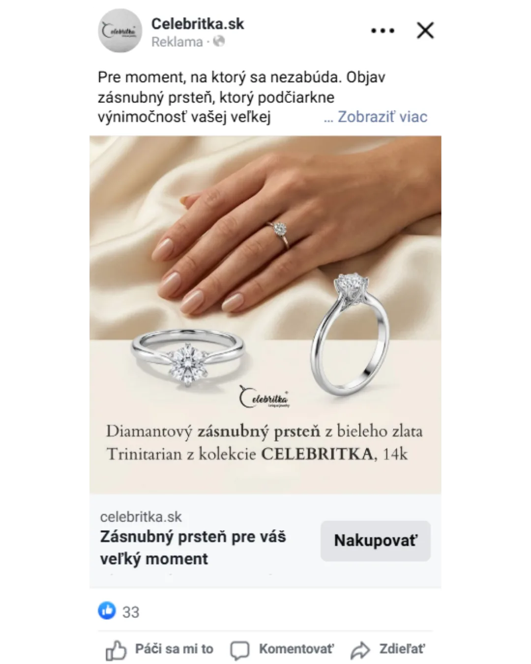 Reklama – Celebritka.sk